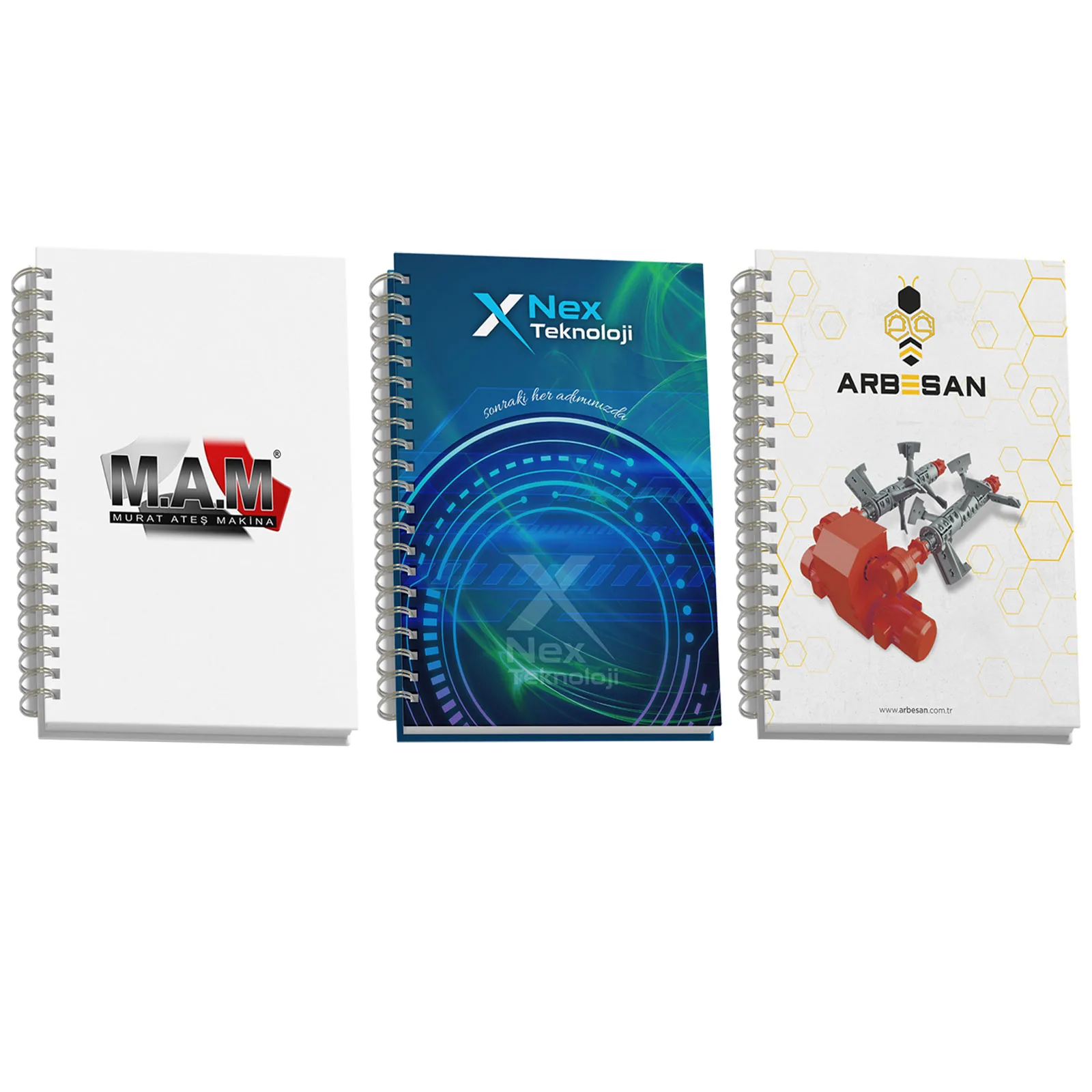 TANDOĞAN KUŞE MUKAVVA SIVAMA SPİRALLİ DEFTER 15X21 CM