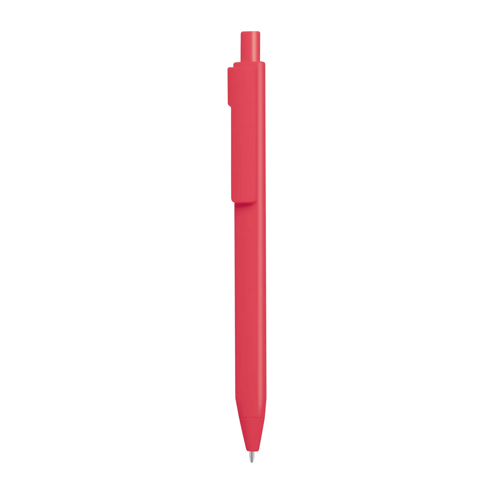 DEVREK PEMBE PLASTİK TÜKENMEZ KALEM 