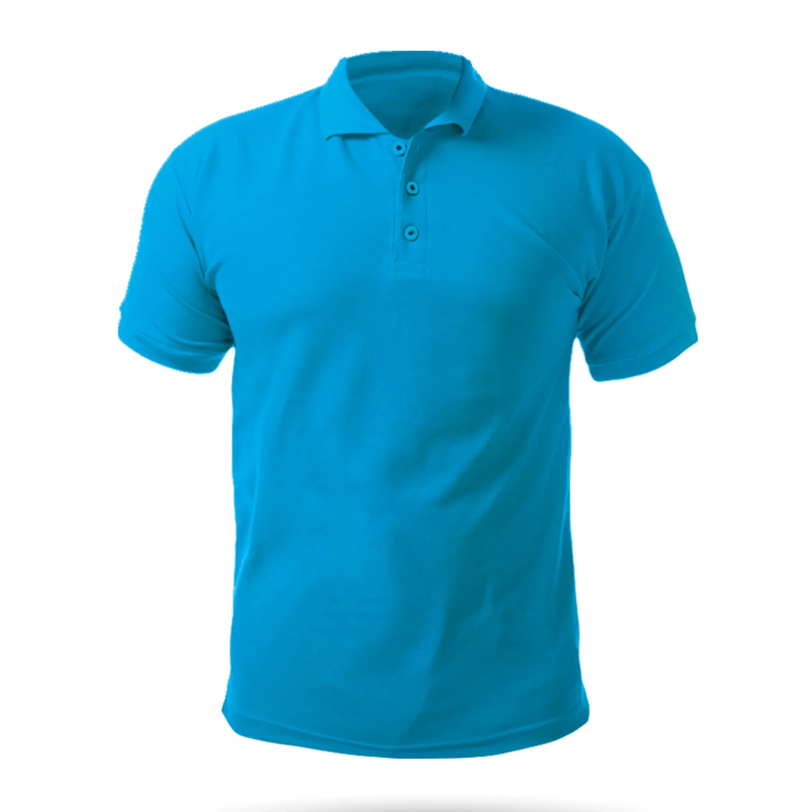 AÇELYA TURKUAZ XXL POLO YAKA TİŞÖRT