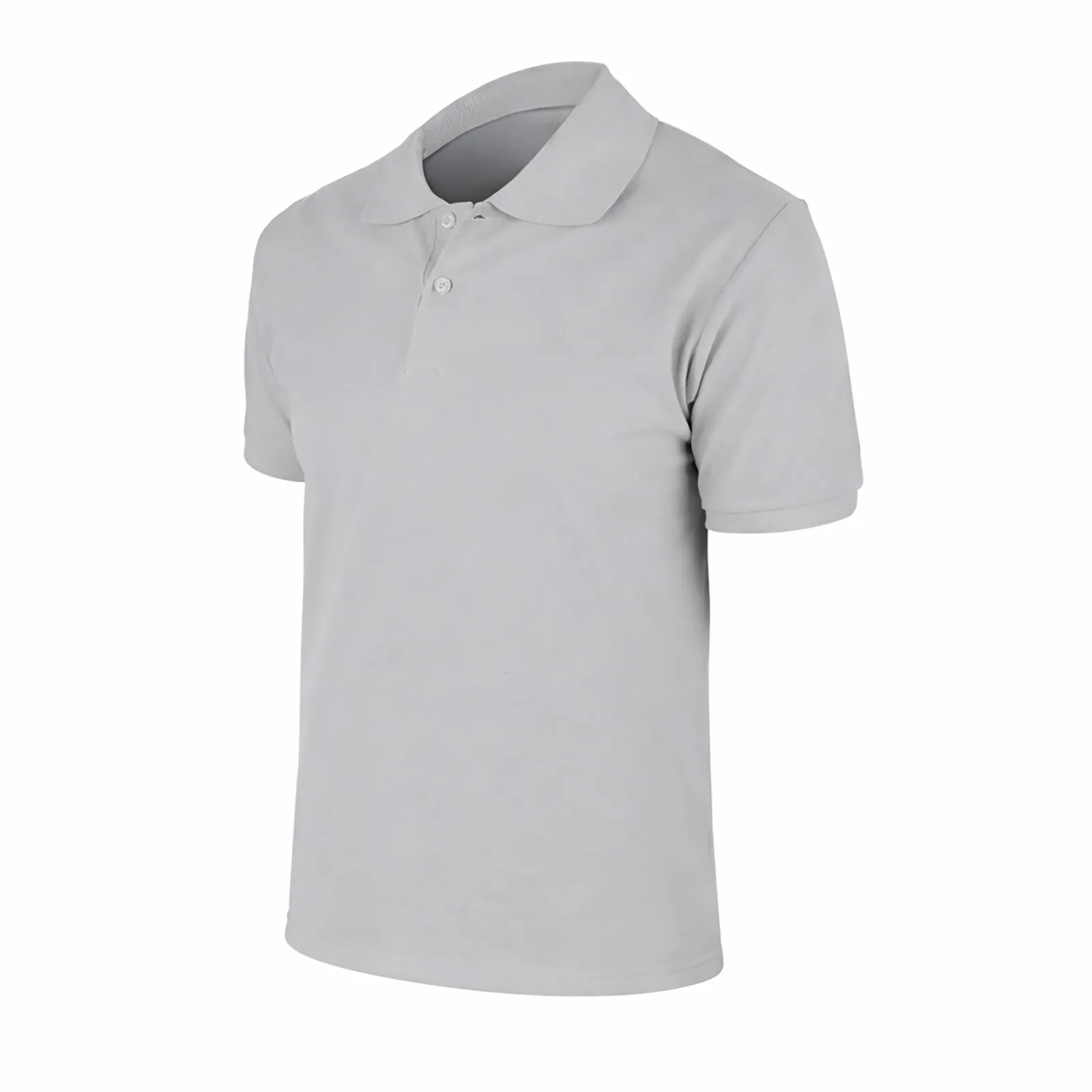 BEGONYA GRİ XXL POLO YAKA TİŞÖRT